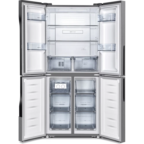 Холодильник Side-by-Side Gorenje NRM8181MX: Расположение морозильной камеры Нижнее