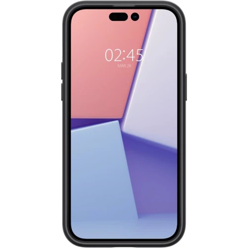 Чехол для iPhone Spigen Optik Armor MagFit Black (ACS04993) for iPhone 14 Pro: Материалы поликарбонат и полиуретан