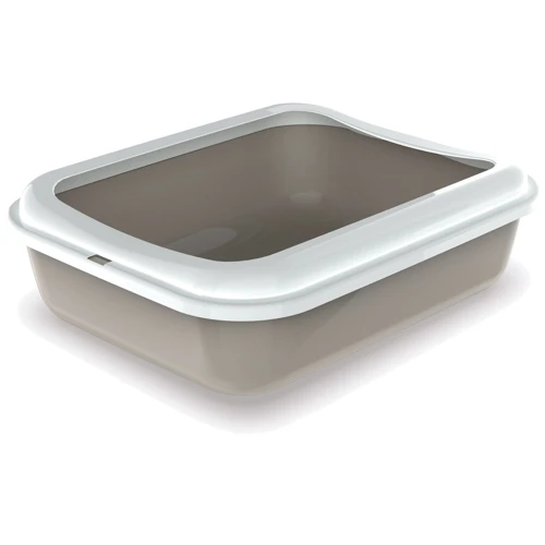 Туалет для котят Georplast Junior c лопаткой 38x28x10.5 см в ассортименте (10549): Вид Открытый