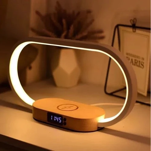 LED лампа VHG WR08 10Вт з бездротовою зарядкою сенсорна (White): Тип живлення От USB