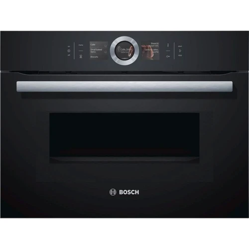 Духовой шкаф электрический Bosch CMG636BB1: Количество режимов нагрева 12