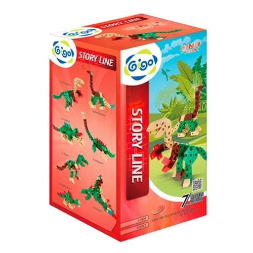 Конструктор Gigo Динопарк (7424)