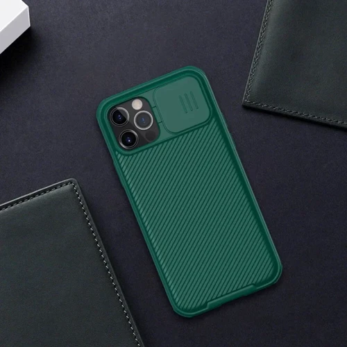 Чехол для iPhone Nillkin CamShield Pro Dark Green for iPhone 14 Pro: Тип чехла накладка на заднюю часть