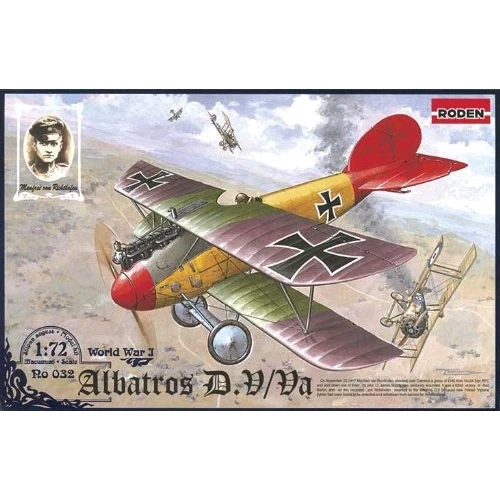 Модель Roden Биплан Albatros D.V/D.Va (RN032)