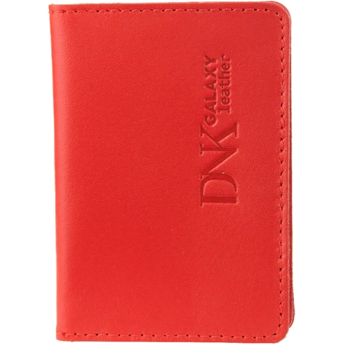 Женская обложка для ID-паспорта DNK Leather красная (DNK-mini-oknoR-colH): Пол Женский