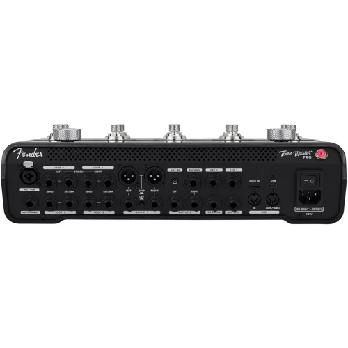 Гітарний процесор ефектів Гітарний процесор ефектів Fender Tone Master Pro: Вага, кг 4