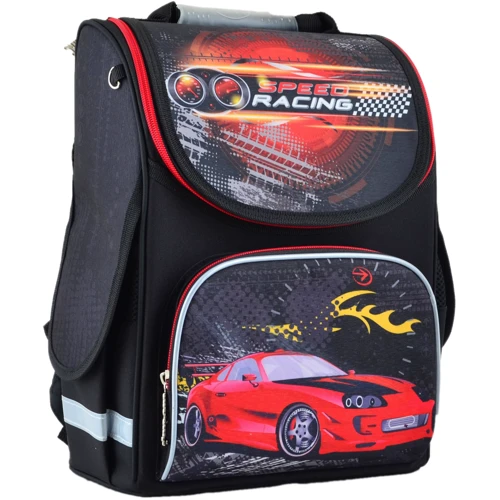 Рюкзак школьный каркасный Smart PG-11 Speed racing (554547)