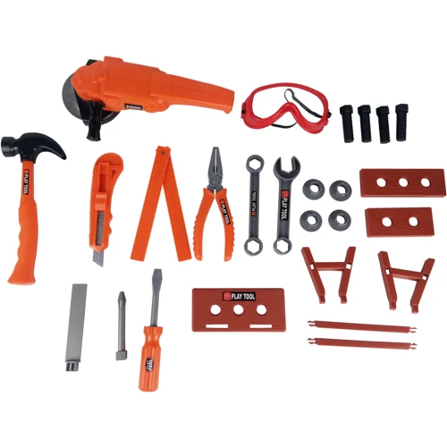 Игрушечные инструменты Tool Set - Болгарка с набором инструментов, 22 шт (KY1068-112D) фото 4