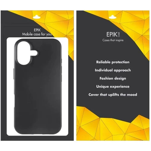 Чехол для iPhone Epik TPU Case Black for iPhone 17