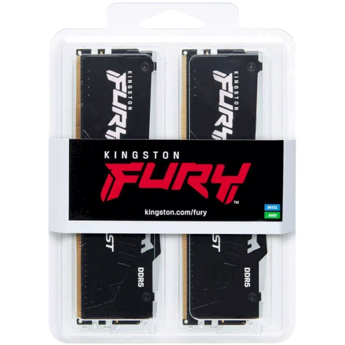 Kingston FURY 32 GB (2x16GB) DDR5 6400 MHz Beast RGB EXPO (KF564C32BBEAK2-32)