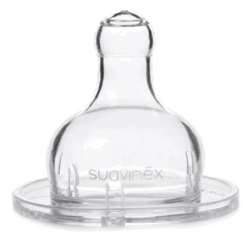 Соска силиконовая Suavinex 0+ медленный поток (300840)