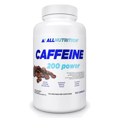 Жиросжигатель All Nutrition Caffeine 200 - 100caps