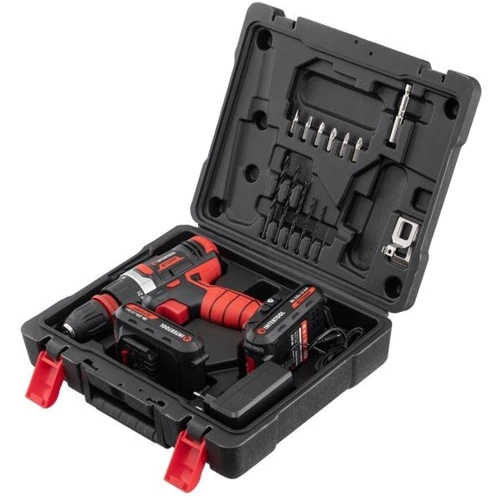 Дриль-шуруповерт Intertool (WT-0317): Макс. число оборотів холостого ходу 0-400 / 0-1500 об / хв