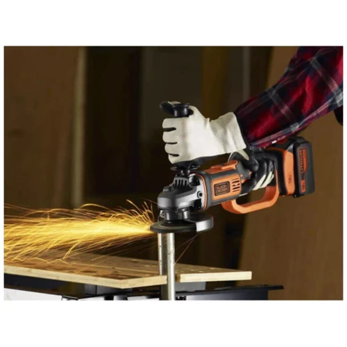 Болгарка (Угловая шлифовальная машина) Black+Decker BCG720M1 UA: Макс. диаметр диска 125 мм