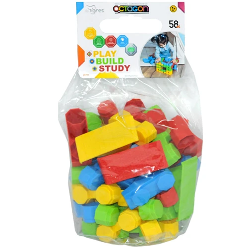 Конструктор Tigres Octagon 58 эл. (39777)