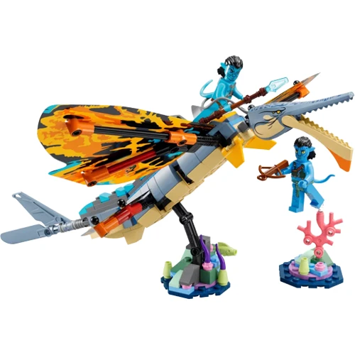 Конструктор LEGO Avatar Пригоди на Скімвінгу (75576): Кількість деталей, шт. 259
