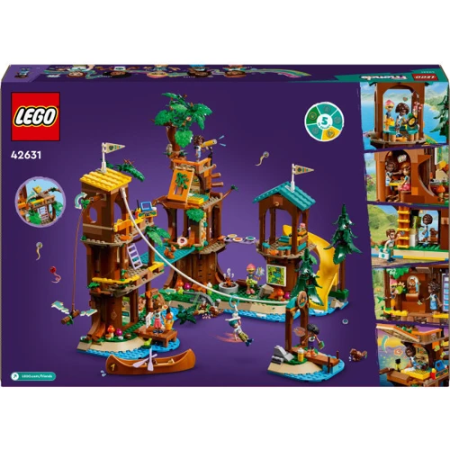 Конструктор LEGO Friends Домик на дереве в приключенческом лагере (42631) фото 3