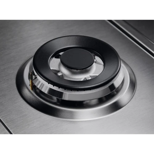 Варильна поверхня Electrolux KGS64362XX: Робоча поверхня нержавеющая сталь