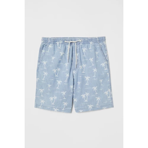 Шорты H&M 7402479 XS голубые