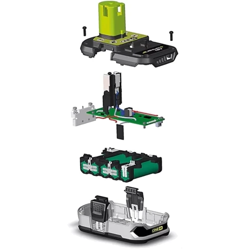 Аккумулятор Ryobi ONE+ RB1860X, 18В, 6.0 Ач, Lithium+ (5133005436): Тип Аккумулятор