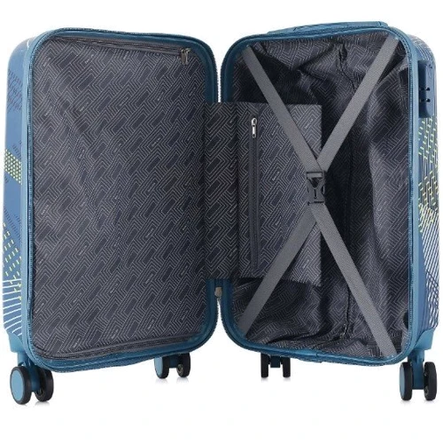 Чемодан Semi Line 20" (S) Blue Pattern синий (T5652-1): Пол Унисекс