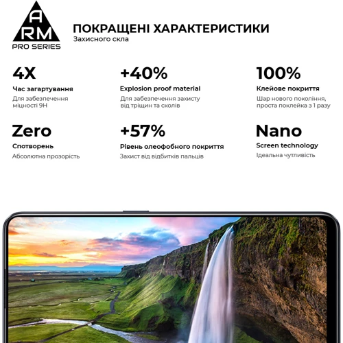 Аксессуар для смартфона Armorstandart Tempered Glass Pro for Realme 9 4G/9 Pro Plus (ARM62345) фото 6