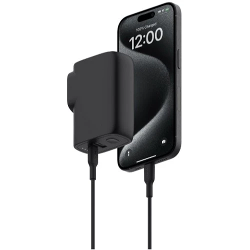 Зарядное устройство Belkin Wall Charger USB+USB-C 25W/Power Bank 5000mAh Black (BPZ003BT1MBK-B6): Тип сетевое