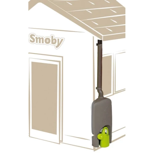 Водосточная труба для дома Smoby с резервуаром 4.5 л серая (810909) фото 4