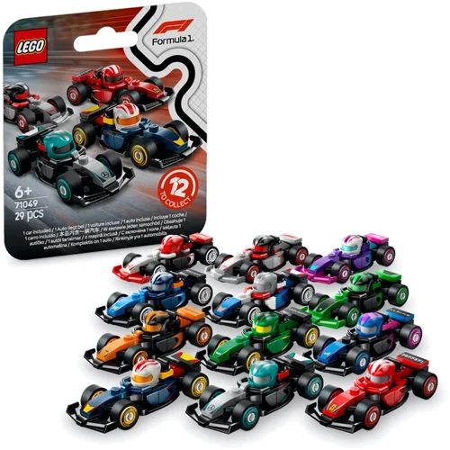 Конструктор LEGO Minifigures Колекційні автомобілі для гонки F1 (71049) фото 8