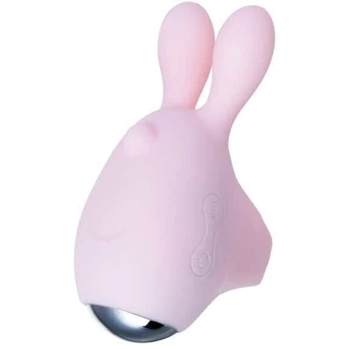 Набор JOS Vita: виброяйцо + вибронасадка на палец Light Pink