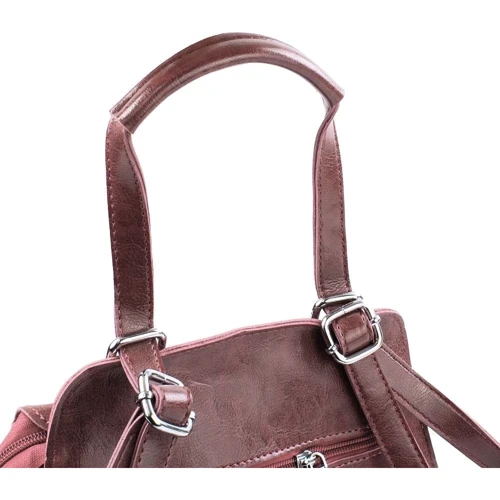 Жіночий рюкзак Valiria Fashion темно-рожевий (4DETBI9945-13-1): Тип рюкзаки