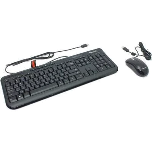 Комплект проводной Microsoft Wired Desktop 600 for Business (3J2-00015): Подключение проводное