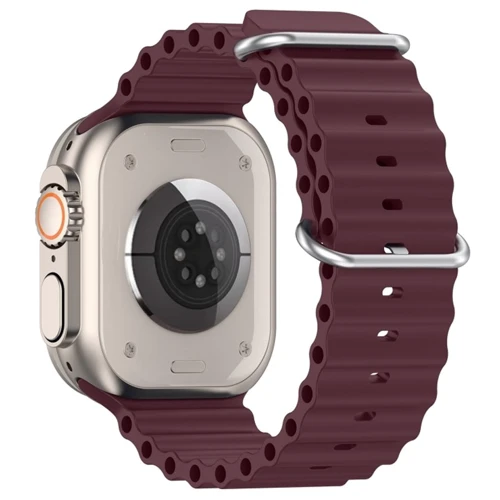 ArmorStandart Ocean Band Wine Red for Apple Watch 42/44/45/46/49mm (ARM74250): Совместимость Apple Watch 49mm, Apple Watch 46mm, Apple Watch 45mm, Apple Watch 44mm, Apple Watch 42mm