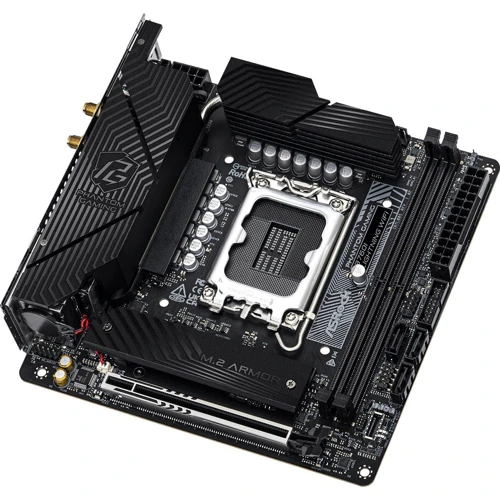 ASRock B760I LIGHTNING WIFI: Разъемы на задней панели HDMI, DisplayPort