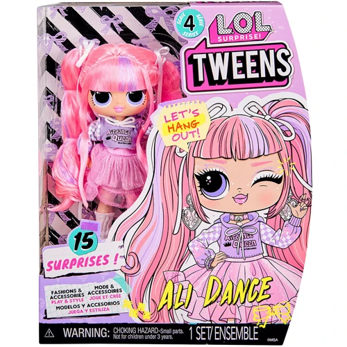 Ігровий набір із лялькою L.O.L. Surprise! серії Tweens S4 – Алі Денс (588726): Особливості С подставкой