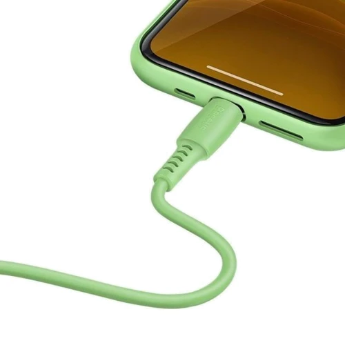 Кабель Baseus Cable USB-C to Lightning Colorful 18W 1.2m Green (CATLDC-06): Довжина 1.2 м