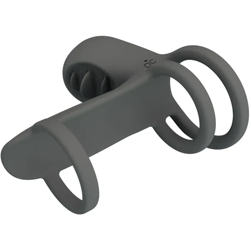 Насадка с вибрацией LYBAILE Pretty Love Master Ring Gray (BI-040135-1)