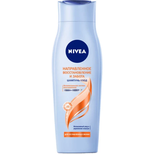 Nivea Шампунь-уход Направленное восстановление и забота 400 ml