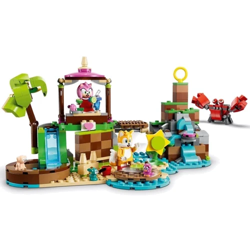 Конструктор LEGO Ideas Sonic the Hedgehog Острів порятунку тварин Емі 388 деталей (76992): Рекомендований вік 7+