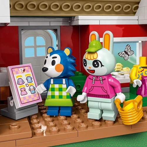 Конструктор LEGO Animal Crossing Магазин одежды, принадлежащий Able Sisters 322 деталей (77055) фото 11