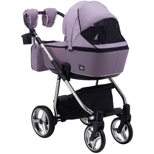 Коляска 2 в 1 Adamex Barcelona Polar (Chrome) BR427 (624629): Ширина шасси 58.5 см