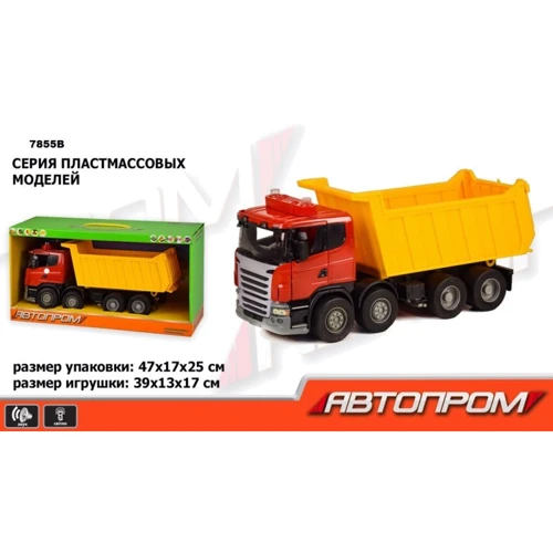 Машинка инерционная 7855B АВТОПРОМ, 1:12: Производитель АВТОПРОМ