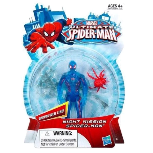 Игровая фигурка Hasbro, Marvel Человек-Паук Ночная миссия (A3974-1): Тип Персонаж мультфильма, фильма