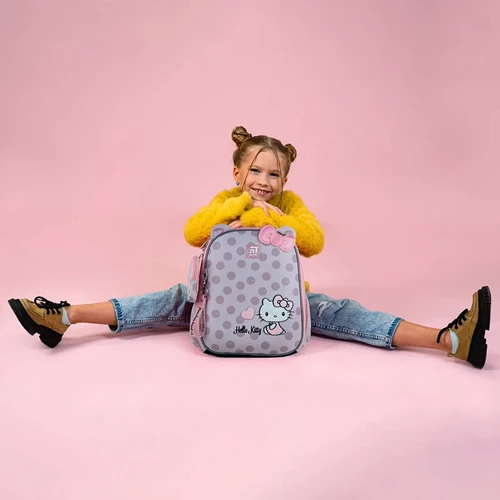 Рюкзак Kite Education каркасный 555 Hello Kitty (HK24-555S): Тип Для первоклассников