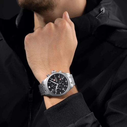 Наручные часы Swiss Military Hanowa Thunderbolt Chrono SMWGI0000405: Тип циферблата Аналоговый (стрелочный)