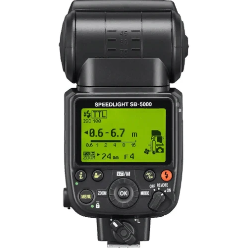 Фотоспалах Nikon SB-5000 UA: Час перезарядки 2.6 сек