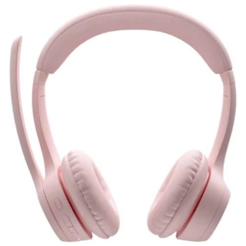 Наушники Logitech Zone 300 Rose (981-001412): Тип конструкции накладные