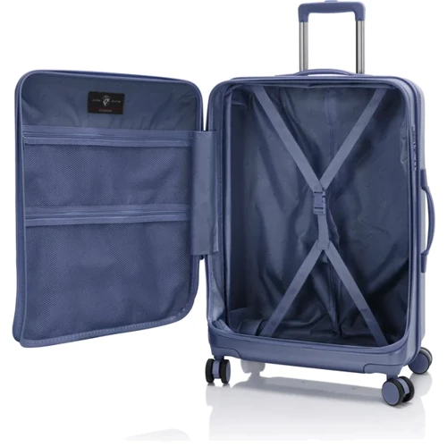 Валіза Heys EZ Fashion (M) Navy (10162-0028-26)/(10162-0028-S3): Матеріал Пластик
