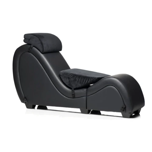 Секс-крісло з подушками Master Series Kinky Sex Lounge with Cushions Black
