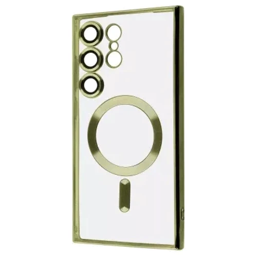 Чехол для телефонов WAVE Metal Color Case with Magnetic Ring Gold for Samsung S938 Galaxy S25 Ultra